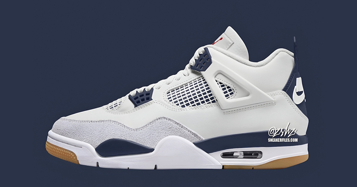 Nike SB x Air Jordan 4 "Navy" droppt im Frühjahr 2025